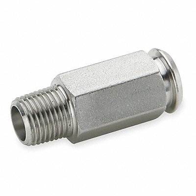 Inline Coupler Stainless Steel 1/4 In. MPN:391PSS-4-2
