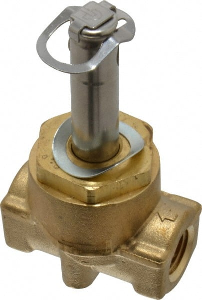 Solenoid Valve: 2-Way, 1/4