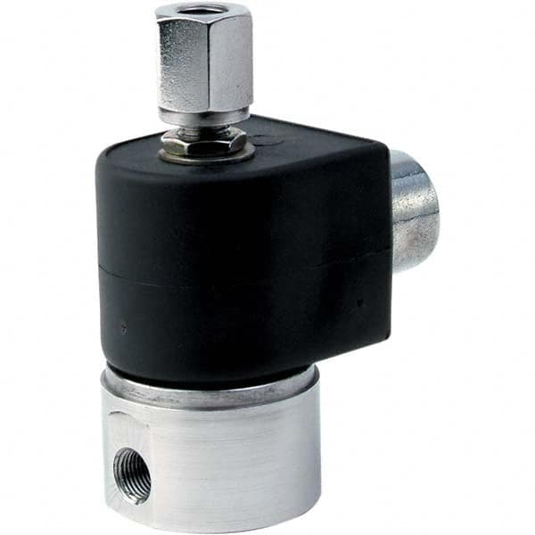 Solenoid Valve: 2-Way, 1/4