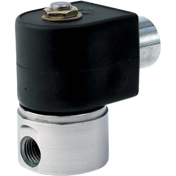 Solenoid Valve: 2-Way, 1/4