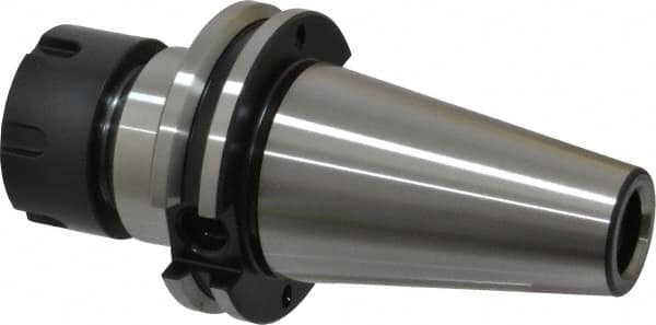 Collet Chuck: 1 to 16 mm Capacity, ER Collet, Taper Shank MPN:C40-25ERP412