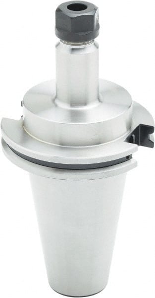 Collet Chuck: 0.5 to 10 mm Capacity, ER Collet, Taper Shank MPN:C50-16ERF400