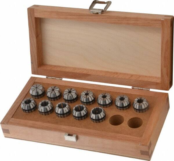 Collet Set: 12 Pc, Series ER20 MPN:ER20-S012