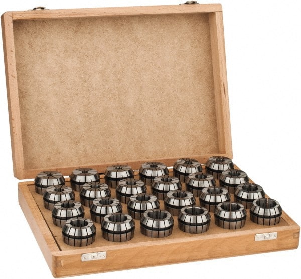 Collet Set: 24 Pc, Series ER40, 1