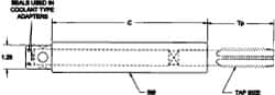 Tapping Adapter: MPN:7716C-6-025