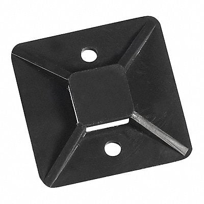 Cable Tie Mounts 1x1 Black PK100 MPN:CTM11B