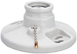 2 Pin, 250 VAC, 250 Watt, Medium Base, Pull Chain Lamp Holder MPN:282