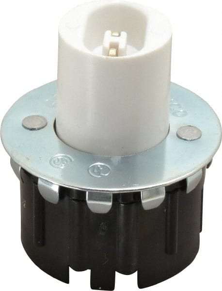 1 Pin, 600 VAC, 660 Watt, High Output Lamp Holder with Plunger MPN:623