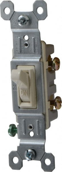 1 Pole, 120 VAC, 15 Amp, Specification Grade Toggle Wall Switch MPN:660LAG