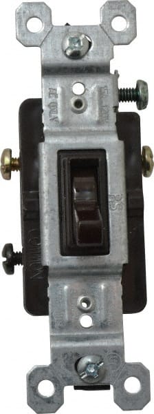 3 Pole, 120 VAC, 15 Amp, Specification Grade Toggle Three Way Switch MPN:663G