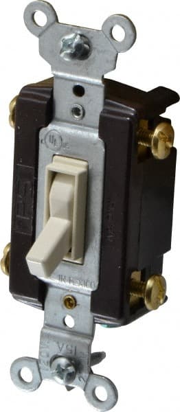 4 Pole, 120 VAC, 15 Amp, Specification Grade Toggle Four Way Switch MPN:664LAG