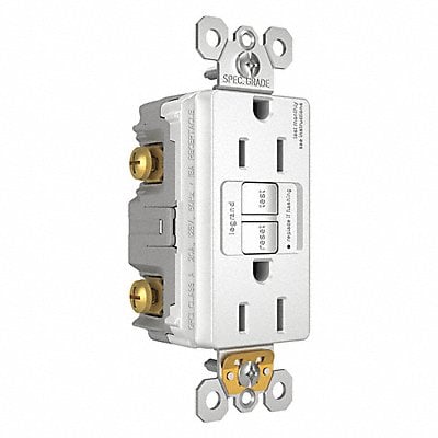 Power Inlet 15A 125VAC Receptacle GFCI MPN:1597TRW