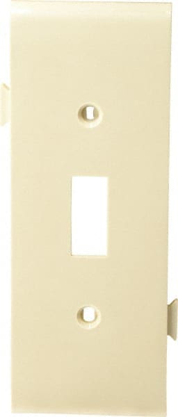 1 Gang, 4.9062 Inch Long x 1-13/16 Inch Wide, Sectional Switch Plate MPN:PJSC1I