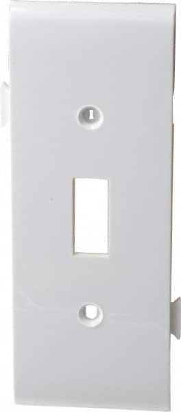1 Gang, 4.9062 Inch Long x 1-13/16 Inch Wide, Sectional Switch Plate MPN:PJSC1W