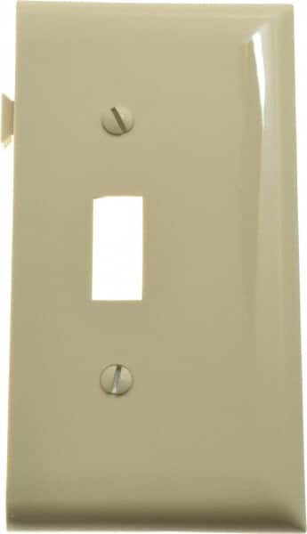 1 Gang, 4.9062 Inch Long x 2.4687 Inch Wide, Sectional Switch Plate MPN:PJSE1I