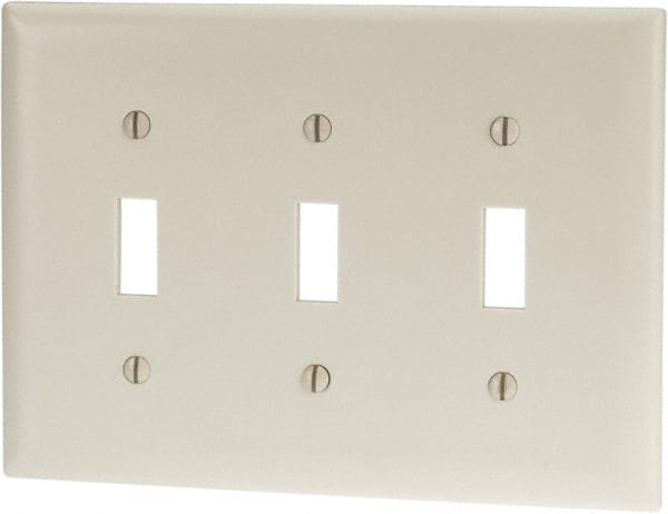 3 Gang, 4-1/2 Inch Long x 6.563 Inch Wide, Standard Switch Plate MPN:TP3LA