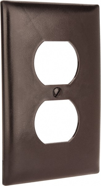 1 Gang, 4-11/16 Inch Long x 2-15/16 Inch Wide, Standard Outlet Wall Plate MPN:TP8