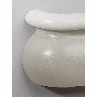 Lft Handrail Return Linen White 3-3/16In MPN:BRL-625-0-301