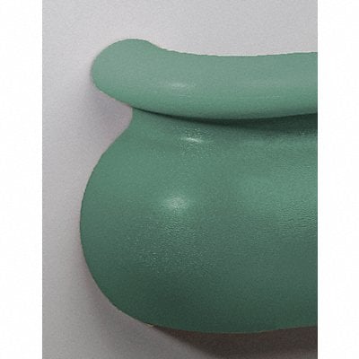 Left Handrail Return Teal 3-3/16In. MPN:BRL-625-0-377