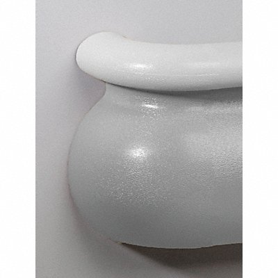 Left Handrail Return Slvr Gray 3-3/16In MPN:BRL-625S-0-210