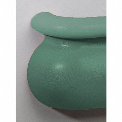 Left Handrail Return Teal 3-3/16In. MPN:BRL-625S-0-377