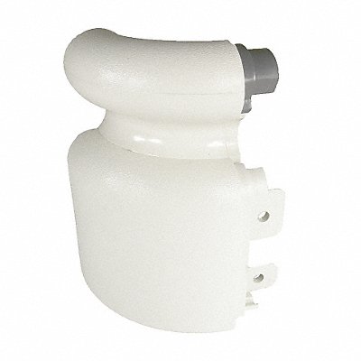 Right Handrail Return Eggshell MPN:BRR-425V-0-370