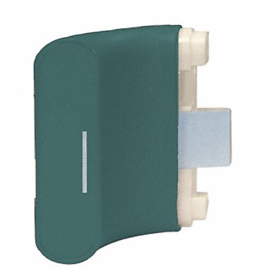 Right Handrail Return Sec. Plate Teal MPN:BRR-535S-0-377