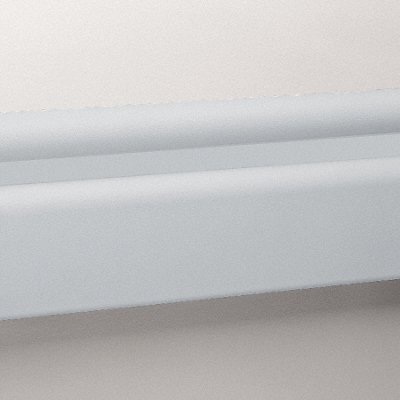 3 pc. Wall Rail Vinyl Silver-Gray 144In MPN:BR-400V-12-210