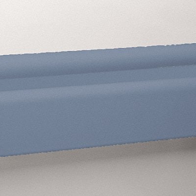 3 pc. Wall Rail Vinyl Windor Blue 144In MPN:BR-400V-12-265