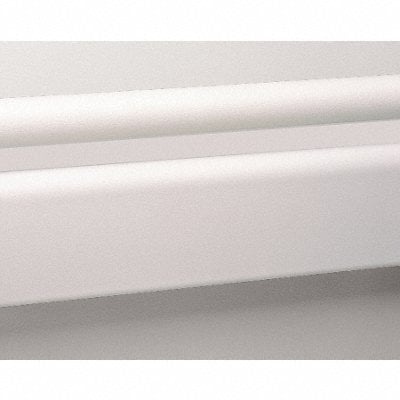 3 pc. Wall Rail Vinyl Linen White 144In MPN:BR-400V-12-301