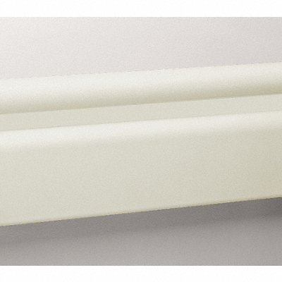 3 pc. Wall Rail Vinyl Eggshell 144In MPN:BR-400V-12-370