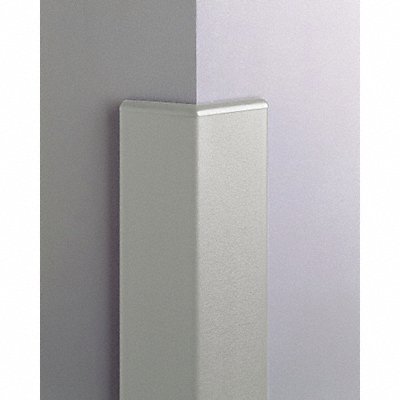 Corner Grd 3in.W Silver Gray Textured MPN:CG-135-4-210