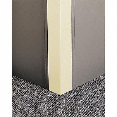 Corner Grd 96in.H Ivory PETG/Aluminum MPN:CGP-7-8-2