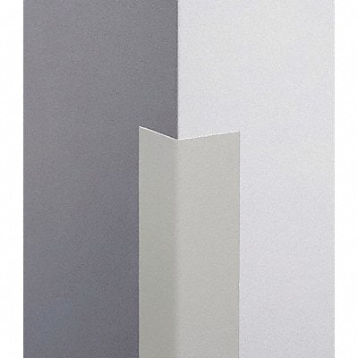 Corner Grd 96in.H Silver Gray Textured MPN:CGU-12-8-210