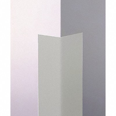 Corner Grd 1-1/4in.W Silver Gray PVC MPN:CGU-1245-4-210