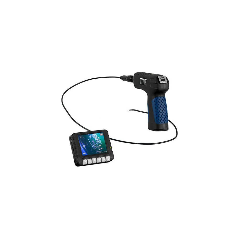 Compact Video Borescope, Data Logging Video Borescope & Video Inspection System: 3.9 mm Probe Dia, 1,280 x 980 pixels Resolution MPN:PCE-VE 180