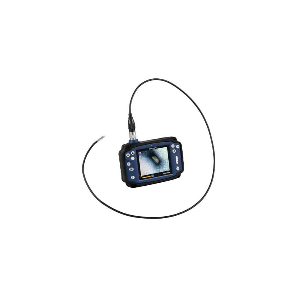 Compact Video Borescope, Data Logging Video Borescope & Video Inspection System: 4.5 mm Probe Dia, 640 x 480 pixels Resolution MPN:PCE-VE 200