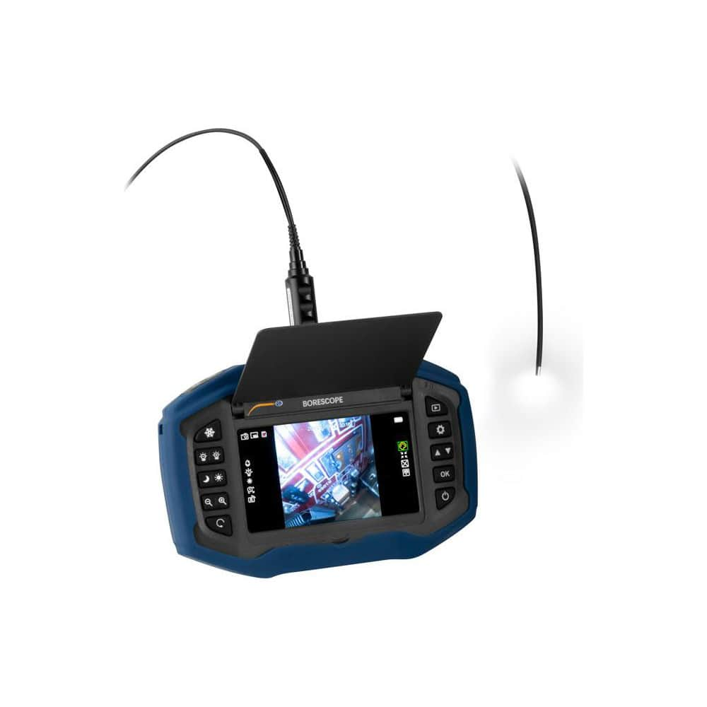 Compact Video Borescope, Data Logging Video Borescope & Video Inspection System: 2.8 mm Probe Dia, 640 x 480 pixels Resolution MPN:PCE-VE 270HR