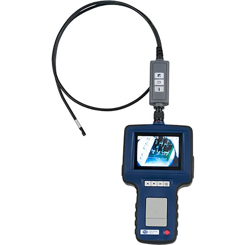 Compact Video Borescope, Data Logging Video Borescope & Video Inspection System: 5.5 mm Probe Dia, 640 x 480 pixels Resolution MPN:PCE-VE 320HR