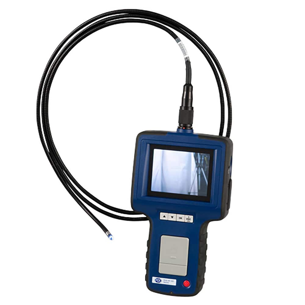 Compact Video Borescope, Data Logging Video Borescope & Video Inspection System: 5.5 mm Probe Dia, 640 x 480 pixels Resolution MPN:PCE-VE 330N