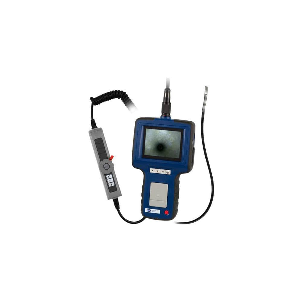 Compact Video Borescope, Data Logging Video Borescope & Video Inspection System: 6 mm Probe Dia, 640 x 480 pixels Resolution MPN:PCE-VE 350HR