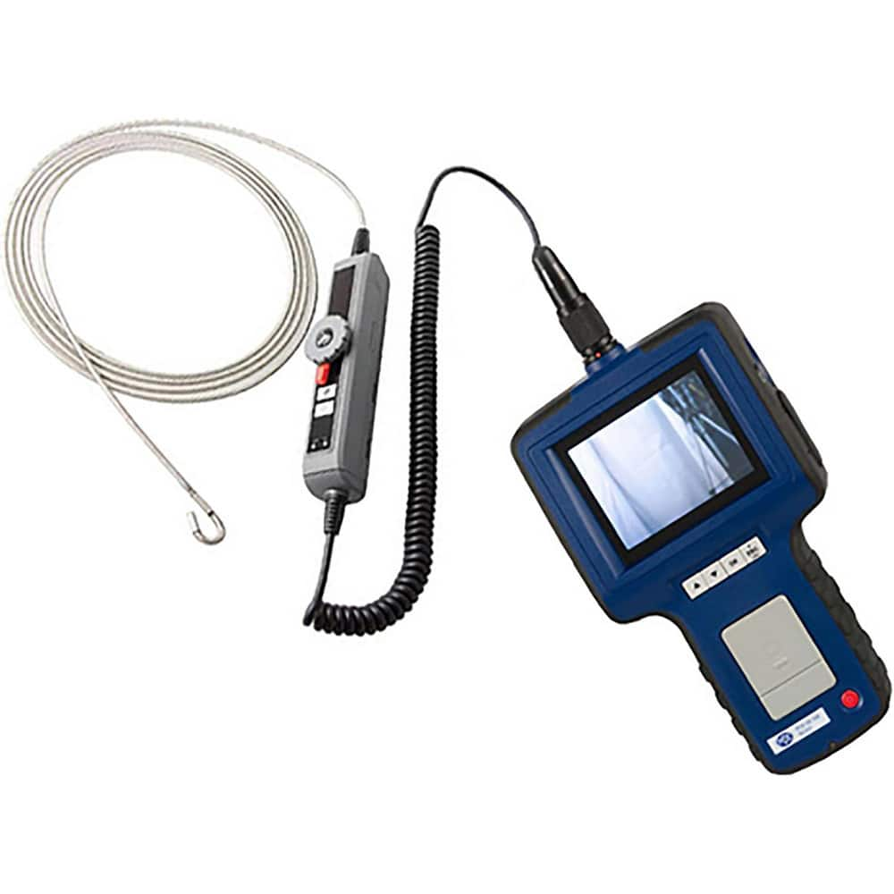 Compact Video Borescope, Data Logging Video Borescope & Video Inspection System: 4.5 mm Probe Dia, 640 x 480 pixels Resolution MPN:PCE-VE 355N3