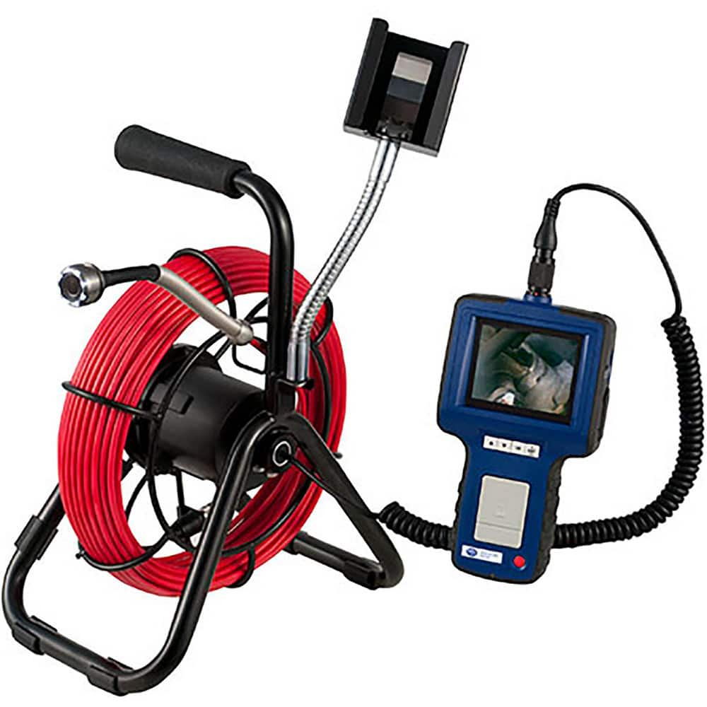 Compact Video Borescope, Data Logging Video Borescope & Video Inspection System: 28 mm Probe Dia, 640 x 480 pixels Resolution MPN:PCE-VE 380N