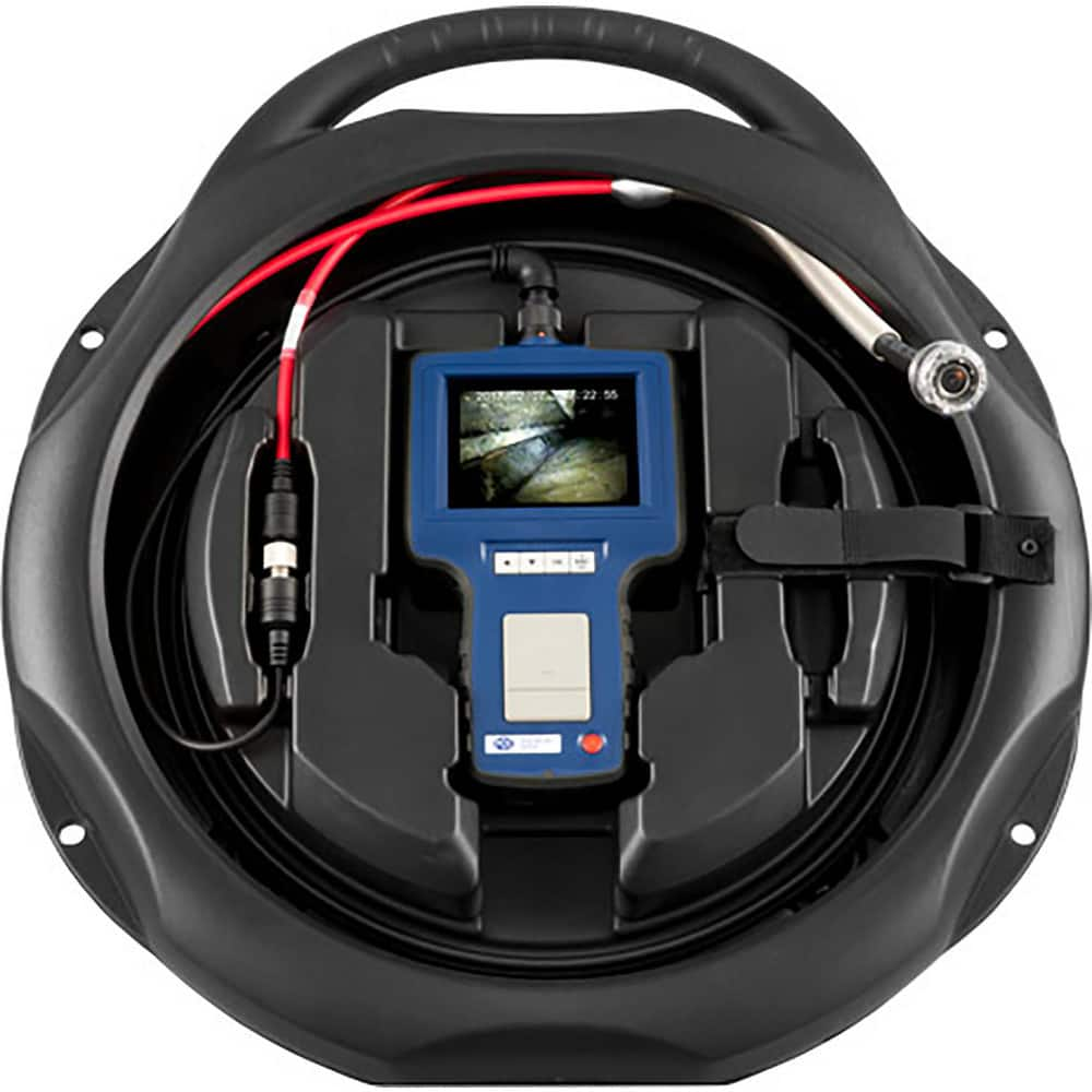 Compact Video Borescope, Data Logging Video Borescope & Video Inspection System: 28 mm Probe Dia, 640 x 480 pixels Resolution MPN:PCE-VE 390N