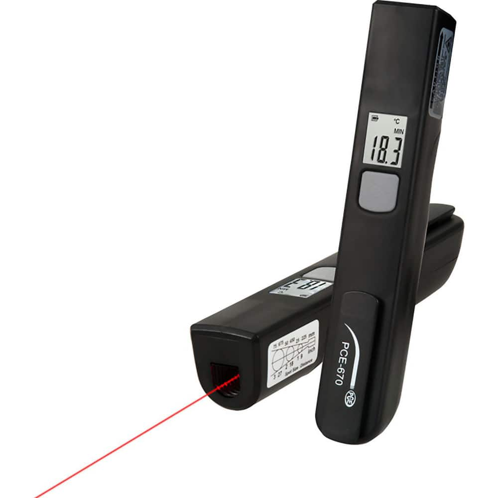 Infrared Thermometers, Display Type: 2.0 TFT LCD , Accuracy: 1 2% of rdg. or 1 20C /3.60F , Compatible Surface Type: Dark, Dull, Light, Shiny  MPN:PCE-670