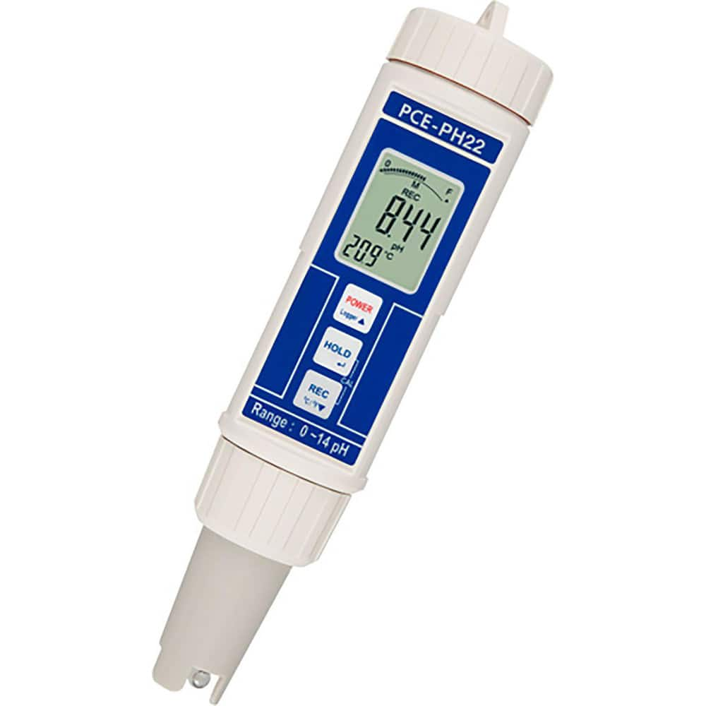 Conductivity, pH & TDS Meters & Testers, Minimum pH Range: 0.01 , Probe Type: pH , Maximum pH Range: 14.00 , Display Type: LCD  MPN:PCE-PH 22