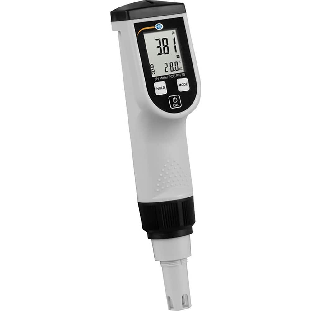 Conductivity, pH & TDS Meters & Testers, Minimum pH Range: -2.00 , Probe Type: pH , Maximum pH Range: 16.00 , Display Type: LCD  MPN:PCE-PH 30