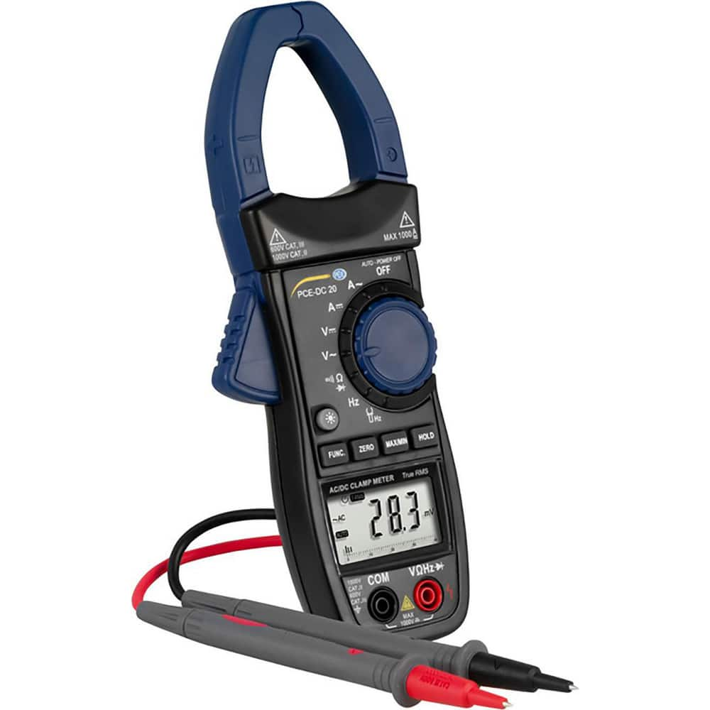 Multimeters, Multimeter Type: Digital, Current , Maximum DC Voltage: 1000  MPN:PCE-DC 20