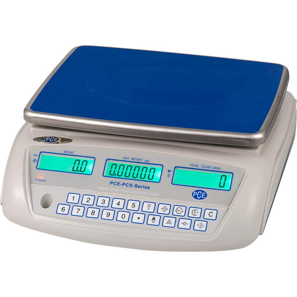 Portion Control & Counting Bench Scales, System Of Measurement: grams, kilograms , Capacity: 30000.000 , Platform Length: 9.06 , Platform Width: 12.21  MPN:PCE-PCS 30