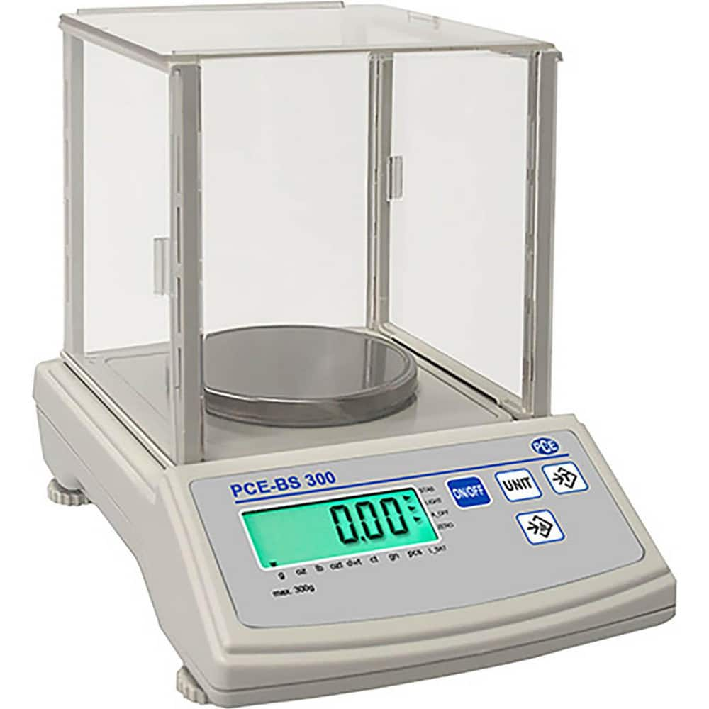 Shipping & Receiving Platform & Bench Scales, System Of Measurement: grams, ounces, pounds , Capacity: 300.000 , Calibration: Digital , Graduation: 0.0100  MPN:PCE-BS 300